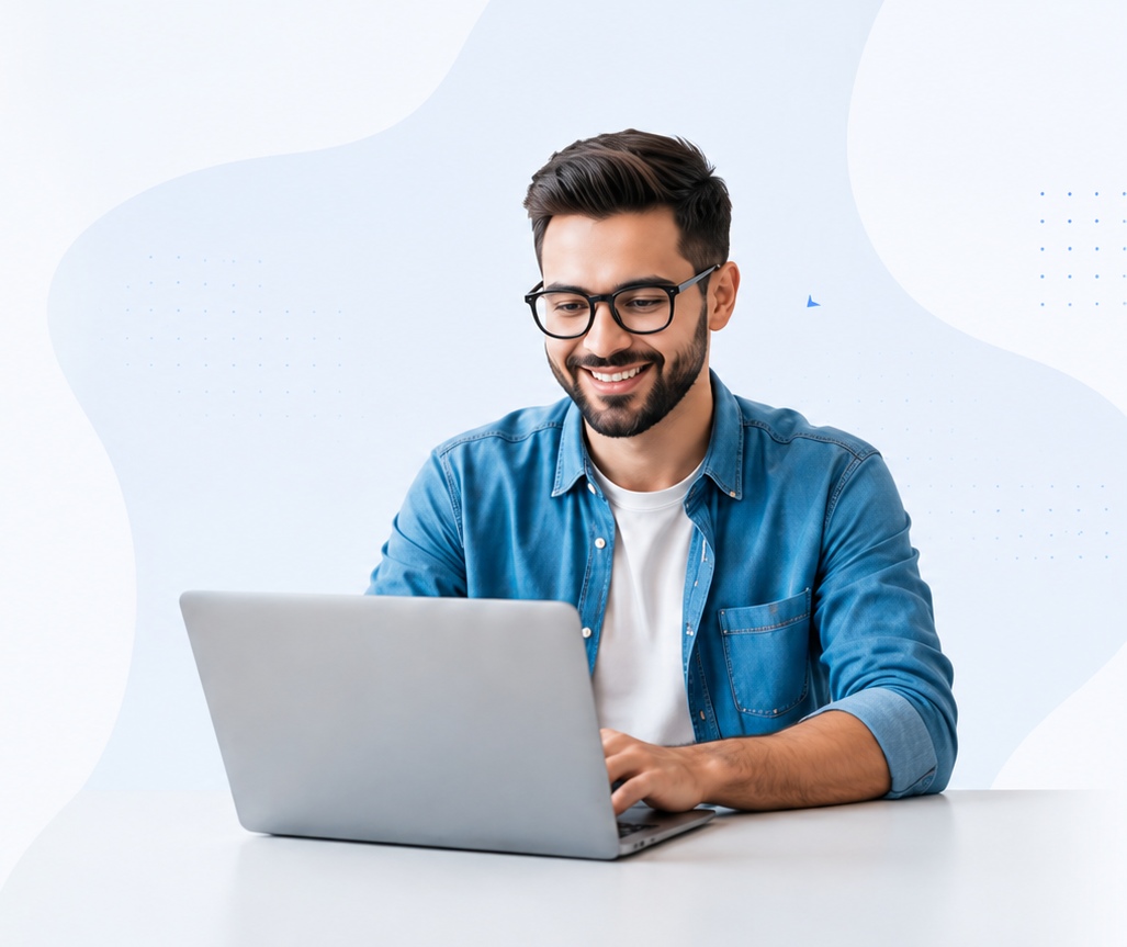 Digital marketing specialist working on business growth